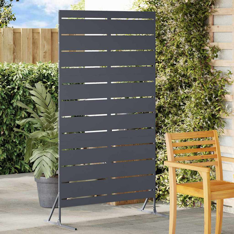 Load image into Gallery viewer, Vidaxl privacyscherm antraciet 100 x 50 x 180 cm staal
