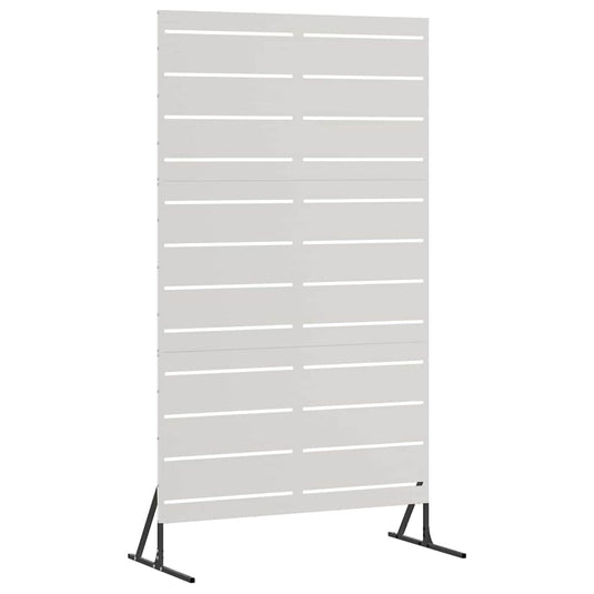 Vidaxl privacyscherm grijs 100 x 50 x 180 cm staal