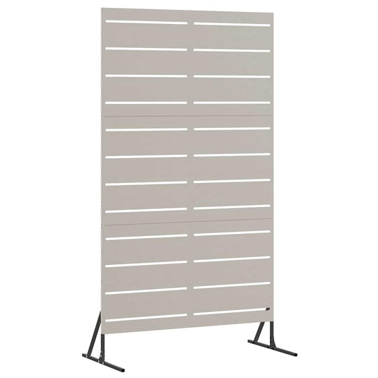 Vidaxl privacyscherm grijs 100 x 50 x 180 cm cortenstaal
