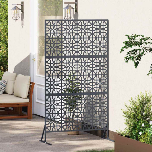 Vidaxl privacyscherm antraciet 100 x 50 x 180 cm staal