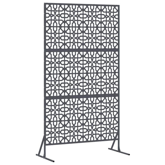 Vidaxl privacyscherm antraciet 100 x 50 x 180 cm staal