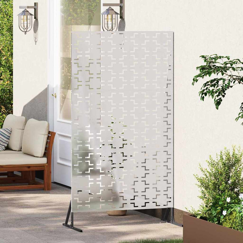 Load image into Gallery viewer, Vidaxl privacyscherm grijs 100 x 50 x 180 cm staal
