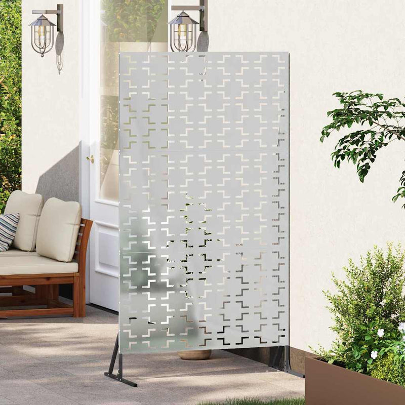 Load image into Gallery viewer, Vidaxl privacyscherm grijs 100 x 50 x 180 cm staal
