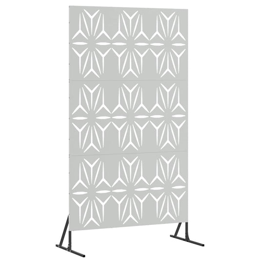 Vidaxl privacyscherm grijs 100 x 50 x 180 cm staal
