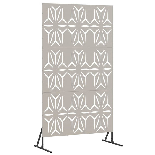 Vidaxl privacyscherm grijs 100 x 50 x 180 cm cortenstaal