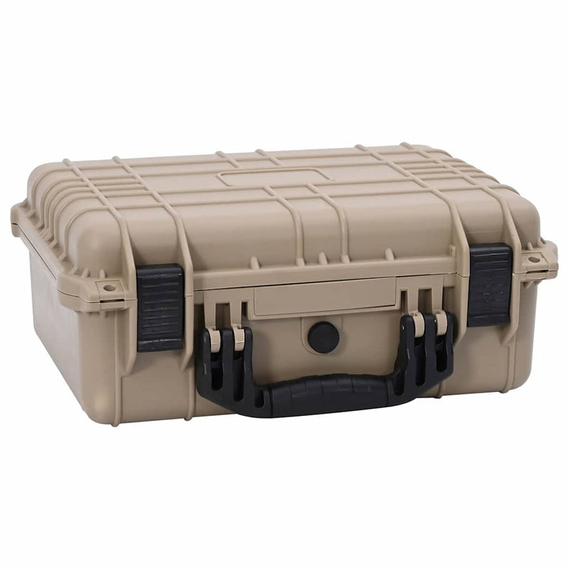 Load image into Gallery viewer, Vidaxl hardcase koffer zand 40,5 x 33 x 17,5 cm polypropyleen en abs
