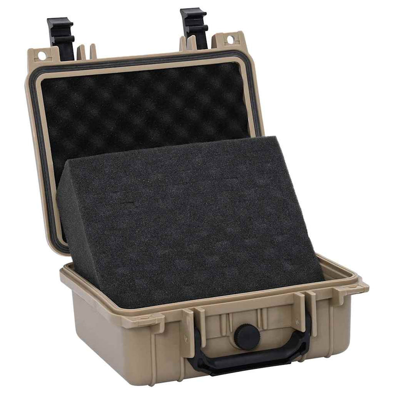 Load image into Gallery viewer, Vidaxl hardcase koffer zand 27 x 24,5 x 12,5 cm polypropyleen en abs
