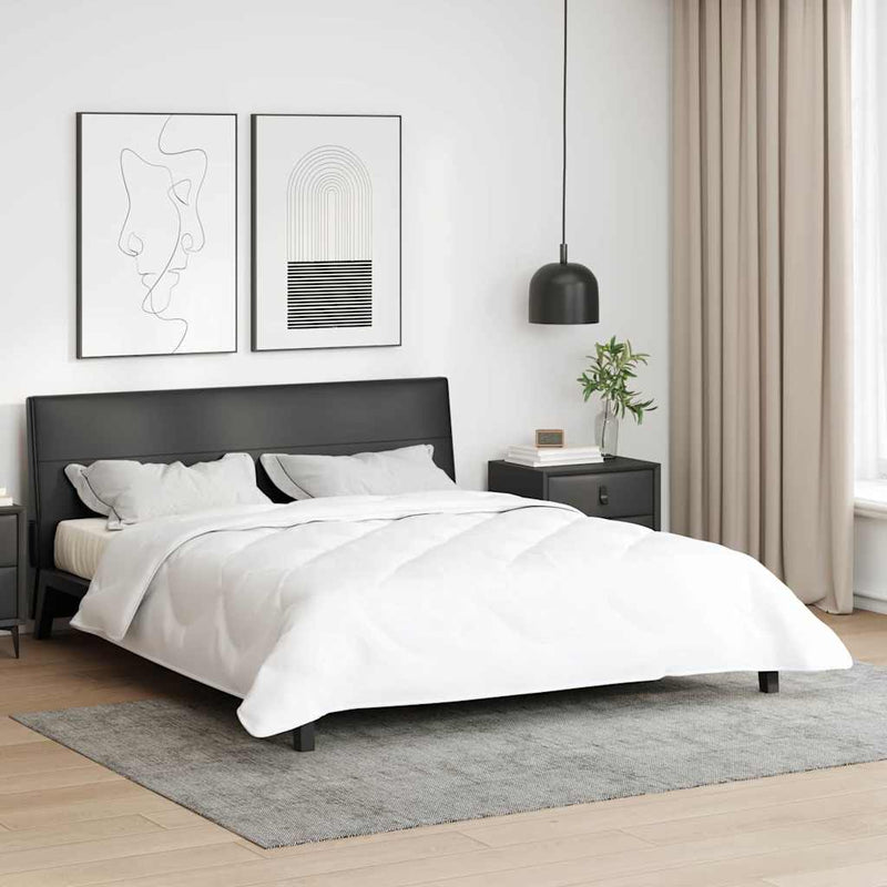Load image into Gallery viewer, Vidaxl dekbed wit 200 x 155 x 4 cm polyester
