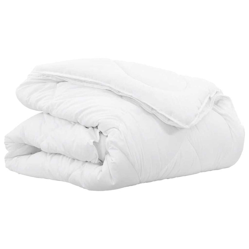 Load image into Gallery viewer, Vidaxl 2-in-1 dekbed wit 260 x 220 cm polyester
