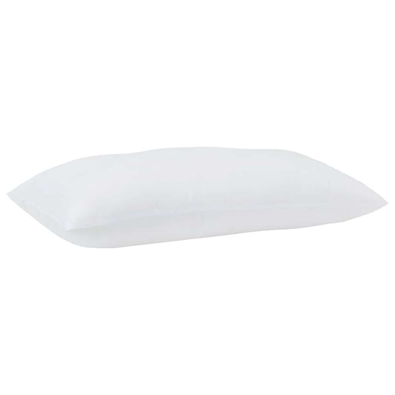 Load image into Gallery viewer, Vidaxl hoofdkussen met kussen wit 61 x 41 x 20 cm polyester
