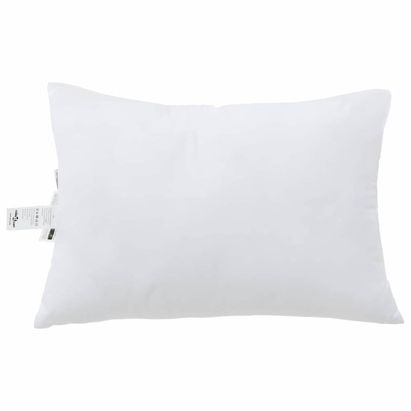 Load image into Gallery viewer, Vidaxl hoofdkussen met kussen 2 pcs wit 61 x 41 x 20 cm polyester
