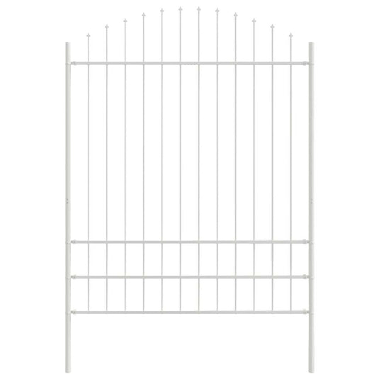 Vidaxl tuinhek wit 170 x 225 cm gepoedercoat staal