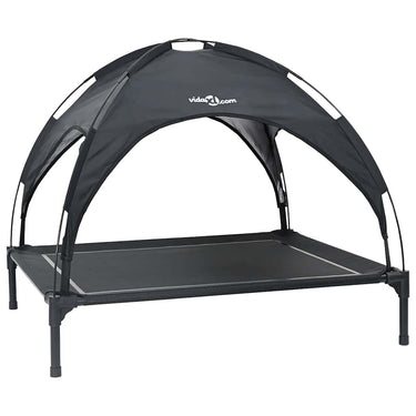 Vidaxl hondenbed zwart 90 x 81 x 80,5 cm staal