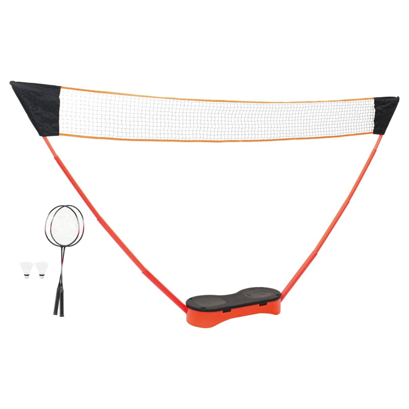 Load image into Gallery viewer, Vidaxl badmintonset met 2 rackets, net en opbergkoffer 292x30x152 cm
