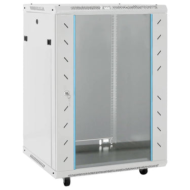 Vidaxl netwerkkast 15u 19 ip20 60x45x86 cm grijs