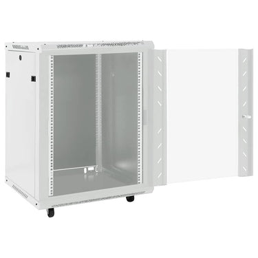 Vidaxl netwerkkast 15u 19 ip20 60x45x86 cm grijs