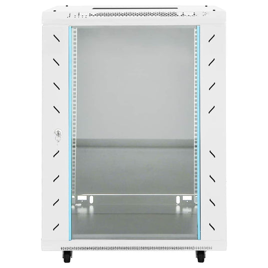 Vidaxl netwerkkast 15u 19 ip20 60x45x86 cm grijs
