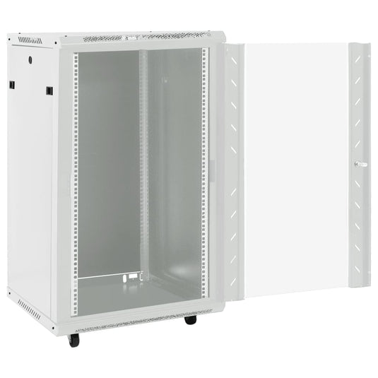 Vidaxl netwerkkast 18u 19 ip20 60x60x100 cm grijs
