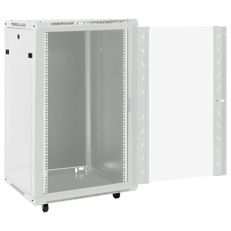 Load image into Gallery viewer, Vidaxl netwerkkast 18u 19 ip20 60x60x100 cm grijs
