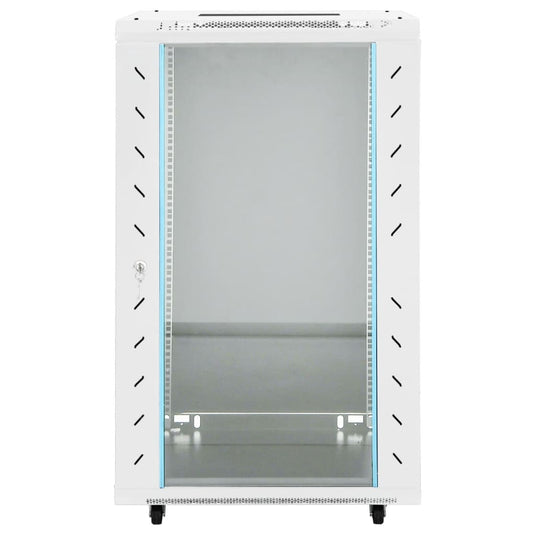 Vidaxl netwerkkast 18u 19 ip20 60x60x100 cm grijs
