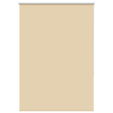 Vidaxl rolgordijn verduisterend 105x130 cm stofbreedte 100,7 cm beige
