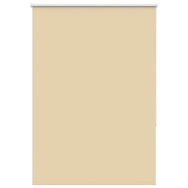 Vidaxl rolgordijn verduisterend 110x130 cm stofbreedte 105,7 cm beige