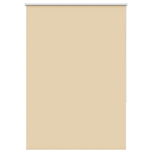 Vidaxl rolgordijn verduisterend 115x130 cm stofbreedte 110,7 cm beige