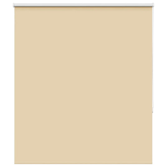 Vidaxl rolgordijn verduisterend 130x130 cm stofbreedte 126,6 cm beige