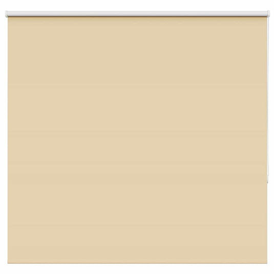 Vidaxl rolgordijn verduisterend 145x130 cm stofbreedte 141,6 cm beige