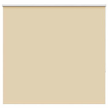 Vidaxl rolgordijn verduisterend 165x130 cm stofbreedte 161,6 cm beige