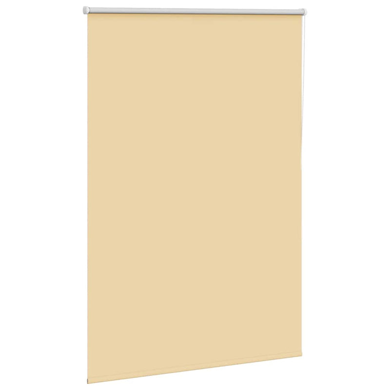ギャラリービューアに画像をロードする, Vidaxl rolgordijn verduisterend 110x150 cm stofbreedte 105,7 cm beige
