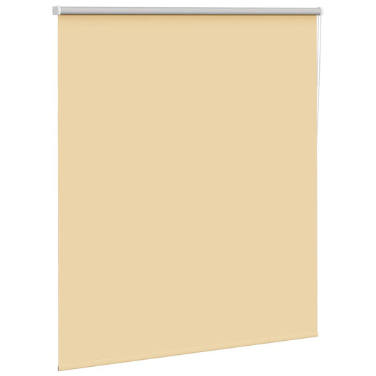Vidaxl rolgordijn verduisterend 140x150 cm stofbreedte 136,6 cm beige