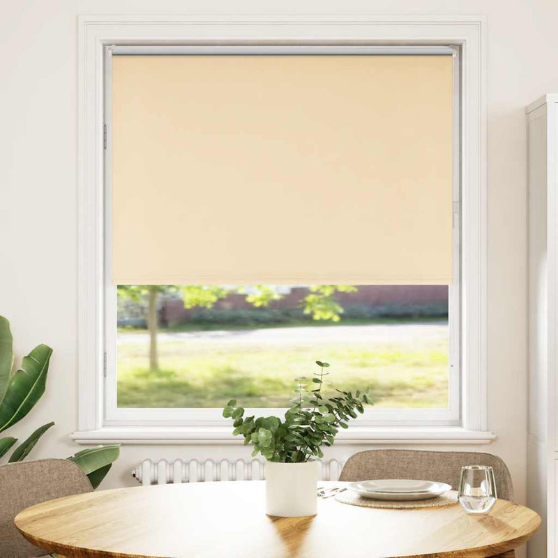 ギャラリービューアに画像をロードする, Vidaxl rolgordijn verduisterend 105x175 cm stofbreedte 100,7 cm beige
