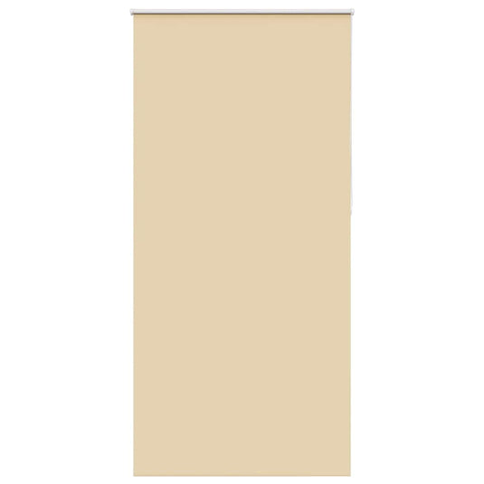 Vidaxl rolgordijn verduisterend 115x210 cm stofbreedte 110,7 cm beige