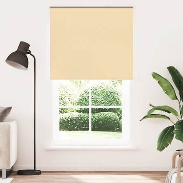 Vidaxl rolgordijn verduisterend 120x210 cm stofbreedte 116,6 cm beige