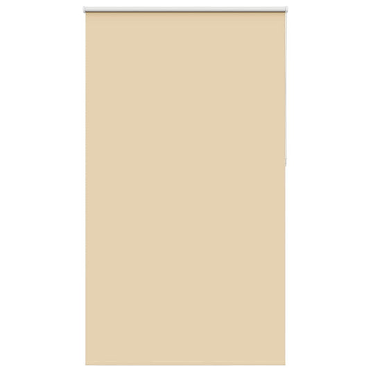 Vidaxl rolgordijn verduisterend 140x210 cm stofbreedte 136,6 cm beige