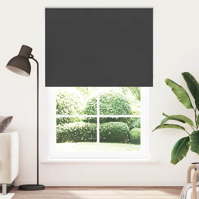 Afbeelding laden in galerijviewer, Vidaxl rolgordijn verduisterend 150x230 cm stofbreedte 146,6 cm zwart
