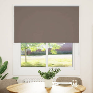 Vidaxl rolgordijn verduisterend koffie 125x150 cm stofbreedte 121,6 cm