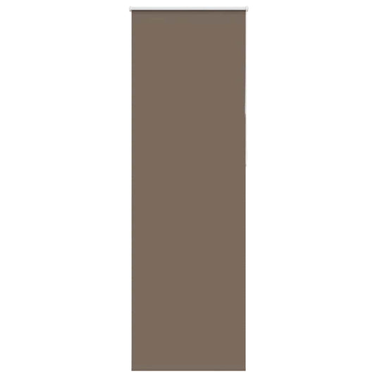 Vidaxl rolgordijn verduisterend koffie 75x210 cm stofbreedte 70,7 cm