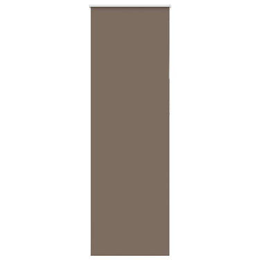 Vidaxl rolgordijn verduisterend koffie 80x210 cm stofbreedte 75,7 cm