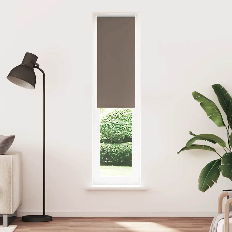 Afbeelding laden in galerijviewer, Vidaxl rolgordijn verduisterend koffie 45x230 cm stofbreedte 40,7 cm
