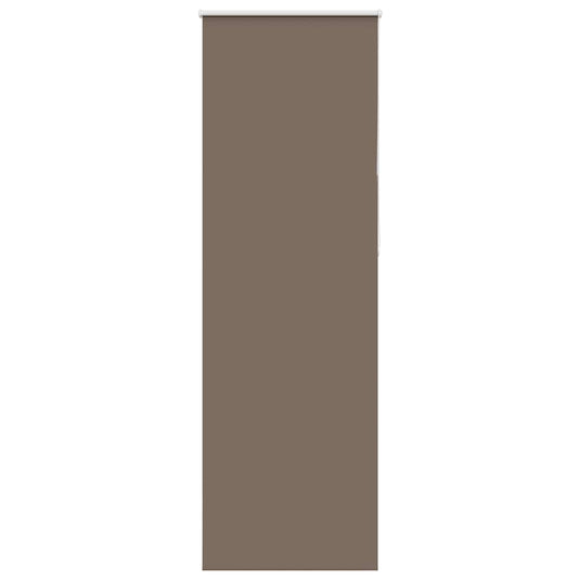 Vidaxl rolgordijn verduisterend koffie 80x230 cm stofbreedte 75,7 cm