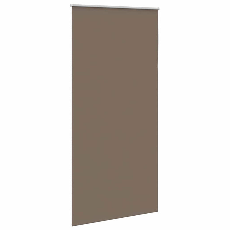 Afbeelding laden in galerijviewer, Vidaxl rolgordijn verduisterend koffie 90x230 cm stofbreedte 85,7 cm
