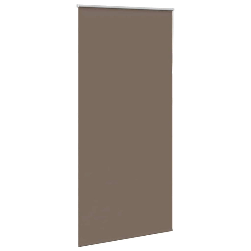Afbeelding laden in galerijviewer, Vidaxl rolgordijn verduisterend koffie 110x230 cm stofbreedte 105,7 cm
