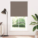 Vidaxl rolgordijn verduisterend koffie 125x230 cm stofbreedte 121,6 cm