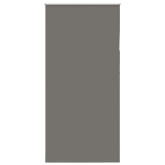 Vidaxl rolgordijn verduisterend 110x210 cm stofbreedte 105,7 cm grijs