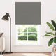 Vidaxl rolgordijn verduisterend 140x230 cm stofbreedte 136,6 cm grijs