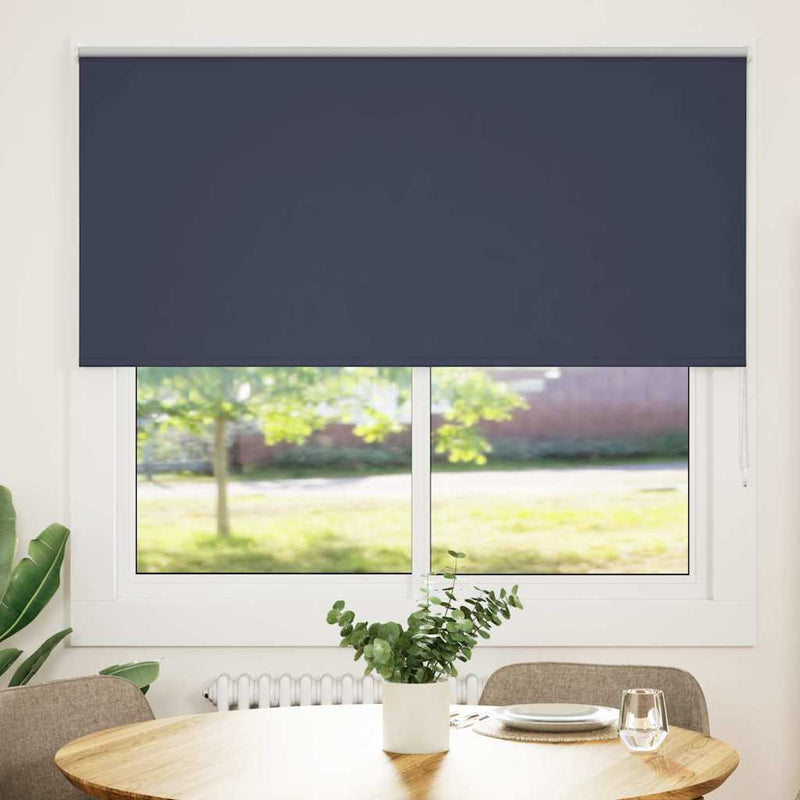 ギャラリービューアに画像をロードする, Vidaxl rolgordijn verduisterend 160x130 cm stofbreedte 156,6 cm blauw
