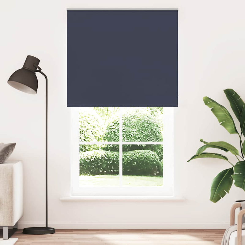 Afbeelding laden in galerijviewer, Vidaxl rolgordijn verduisterend 120x230 cm stofbreedte 116,6 cm blauw
