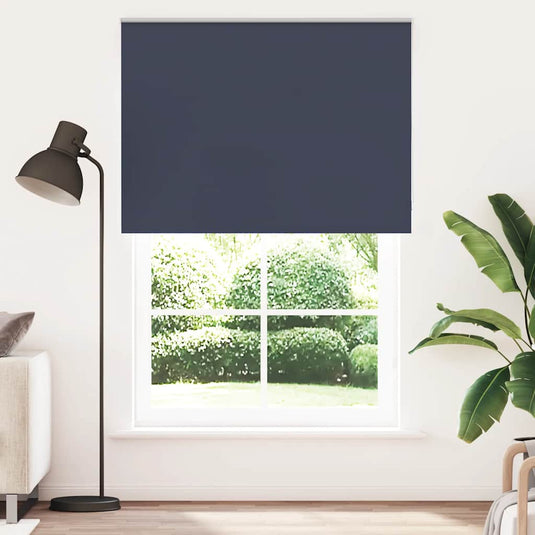 Vidaxl rolgordijn verduisterend 165x230 cm stofbreedte 161,6 cm blauw